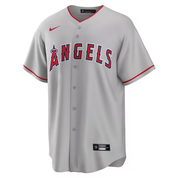 Los Angeles Angels Nike Road Jersey