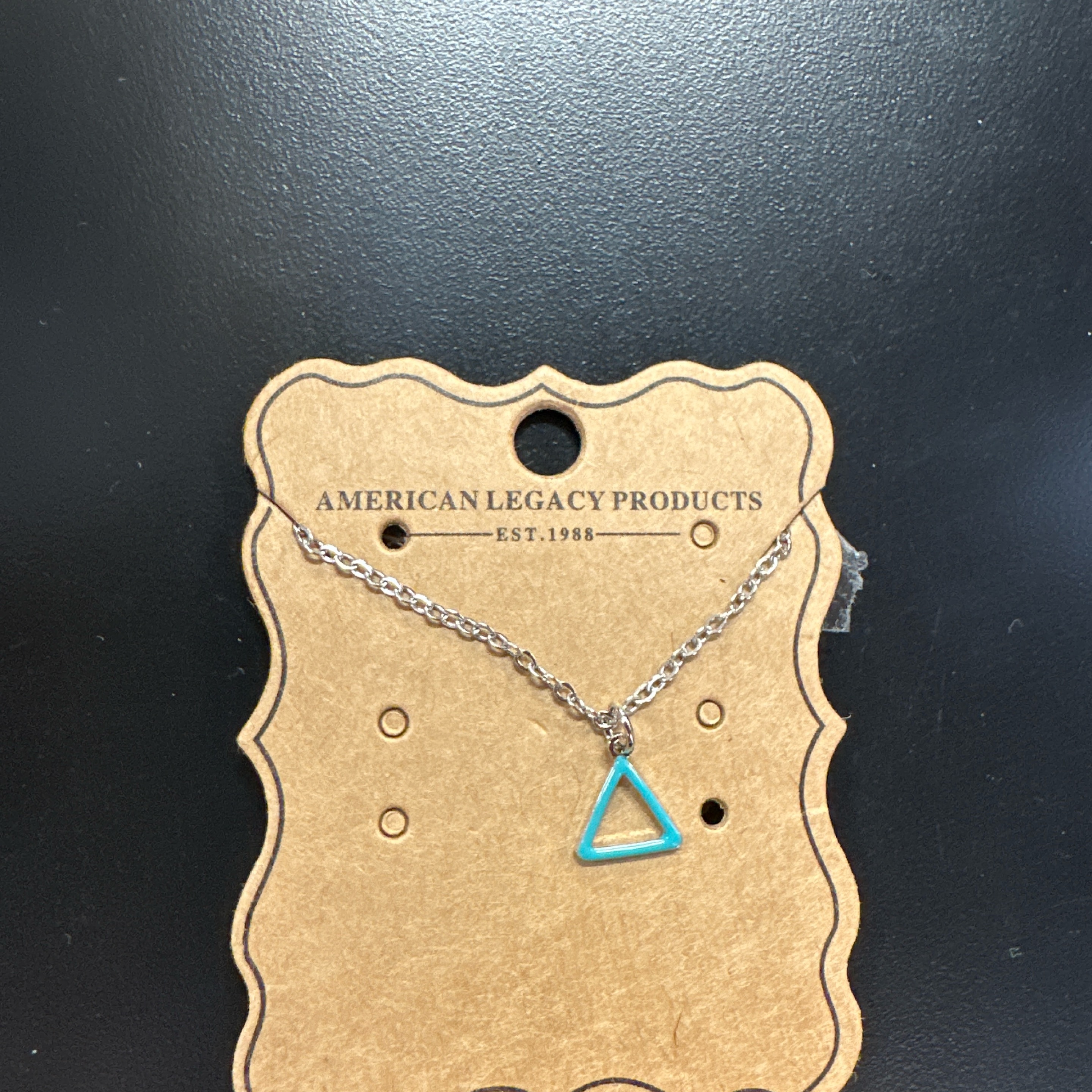 Triangle Silver Necklace