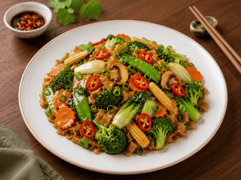 Veggies Stir Fried Noodles - Take Away