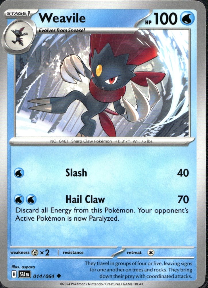 Weavile - SV06.5 14/64