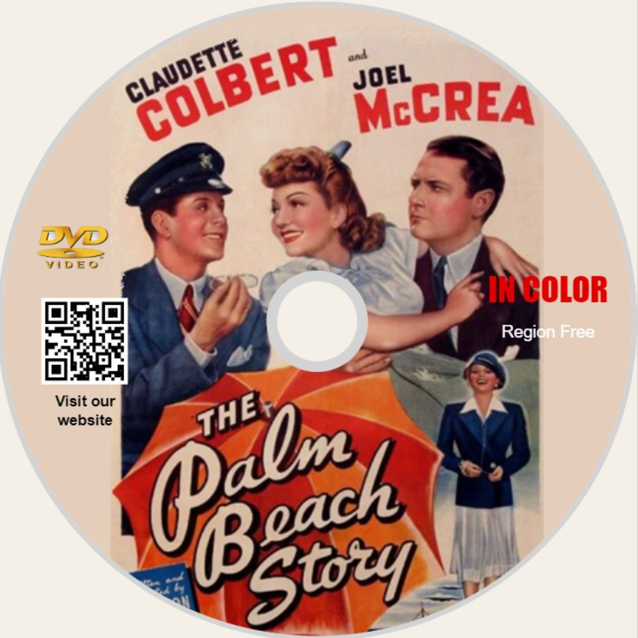The Palm Beach Story in Color, DVD