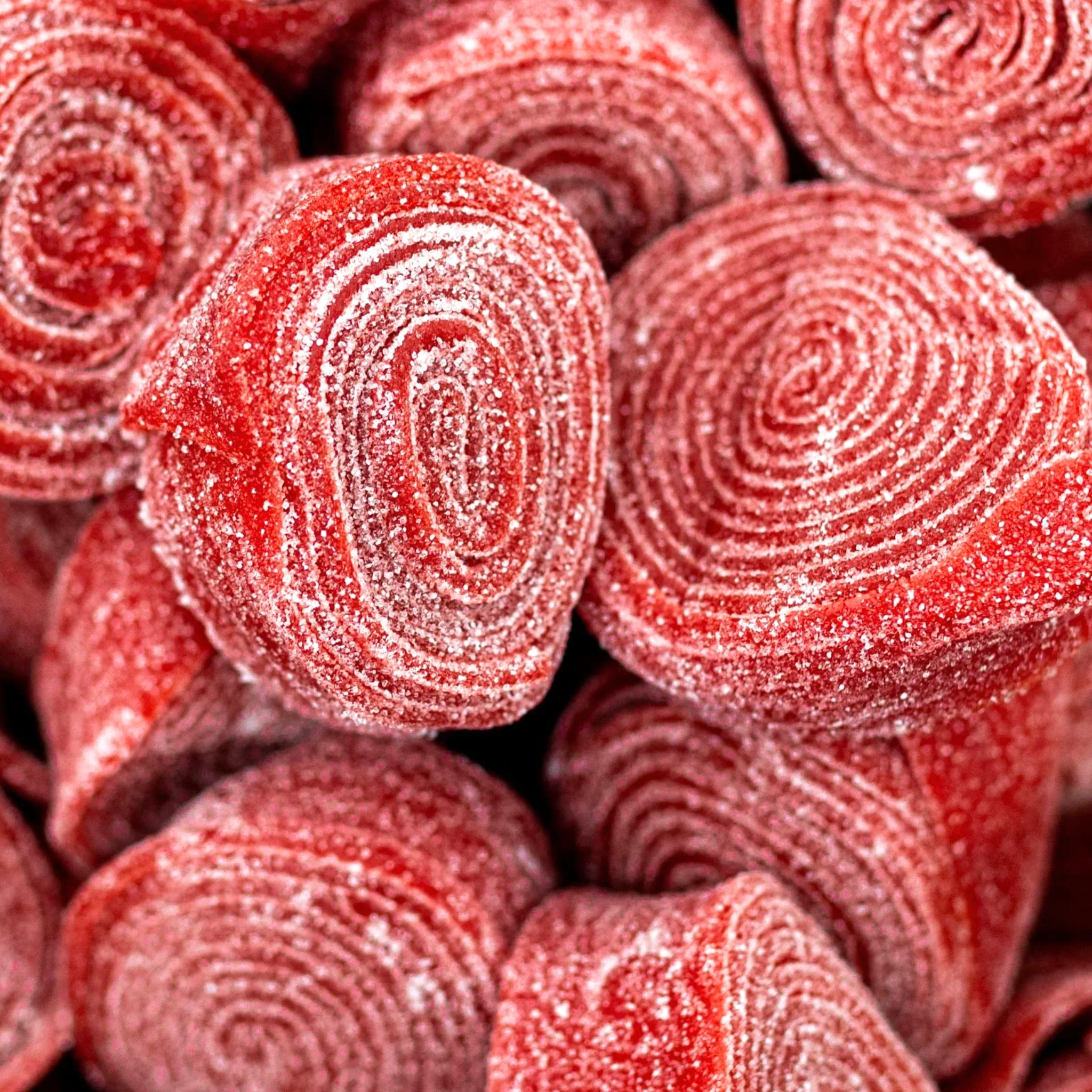 Vidal Import Swedish Sour Strawberry Rolls 6.6 lbs