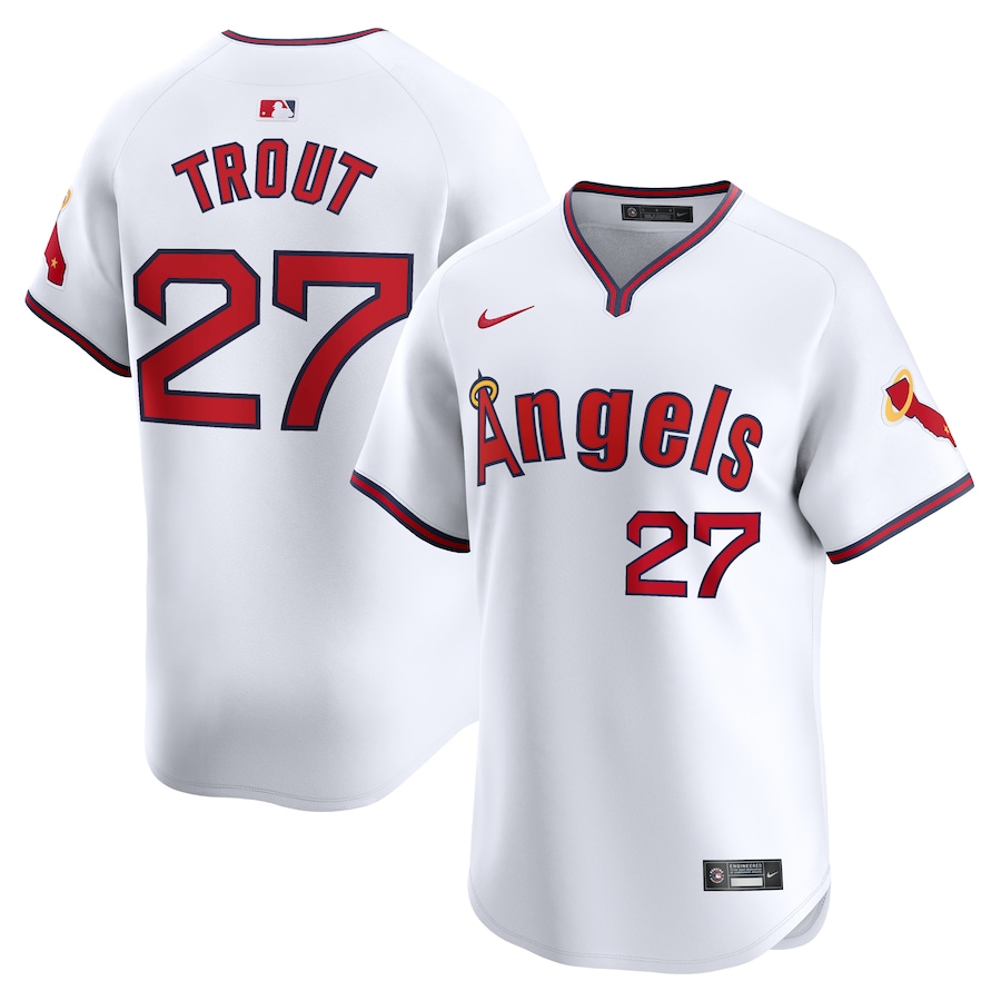 Los Angeles Angels Mike Trout #27 Nike Limited Alternate Jersey