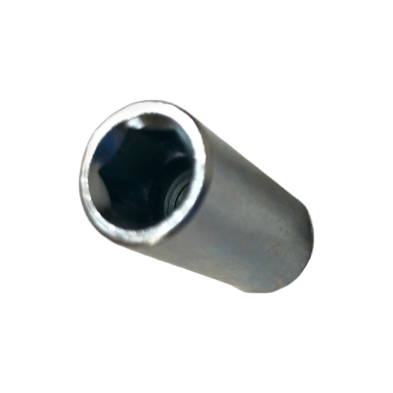Wheel Nut Steel Cylindrical 22mm with 8mm Internal Hex