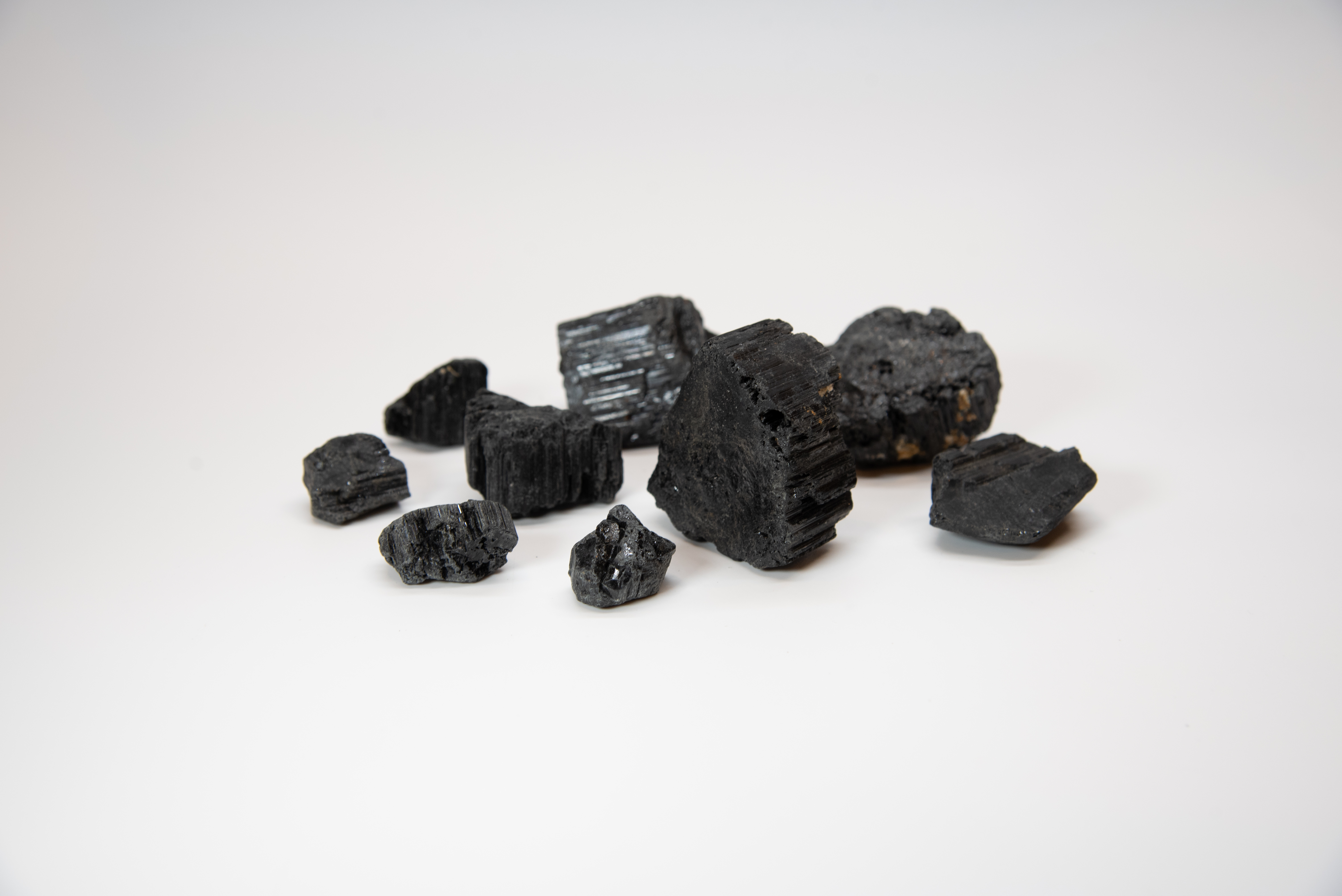 Black Tourmaline Crystal (Raw) - Small