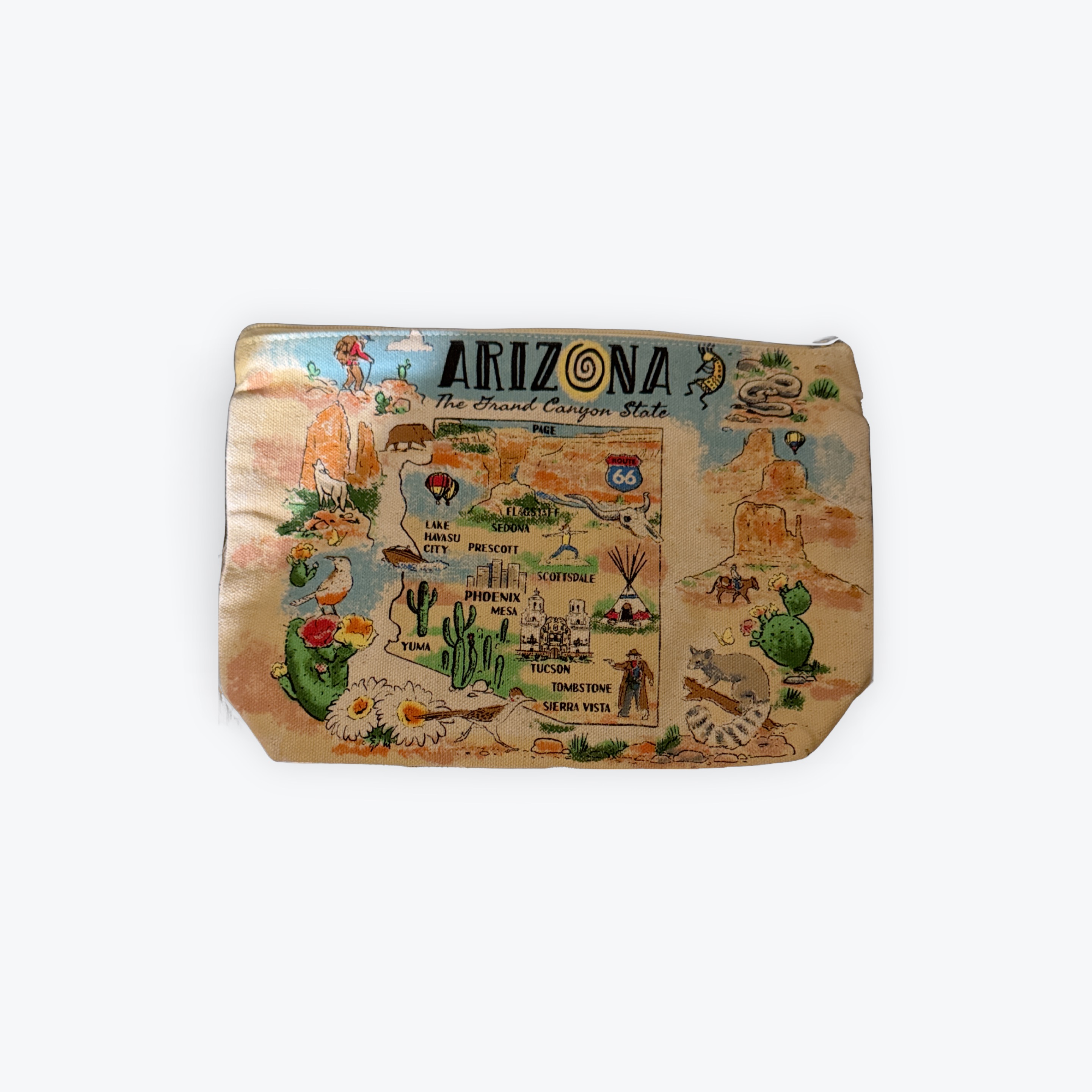 Arizona Grand Canyon Map Pouch