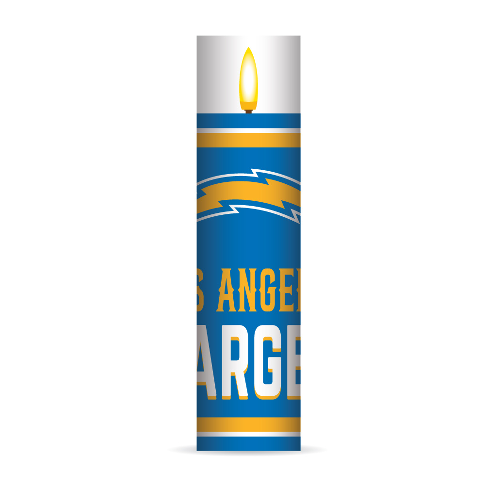 Los Angeles Chargers Electronic Candle
