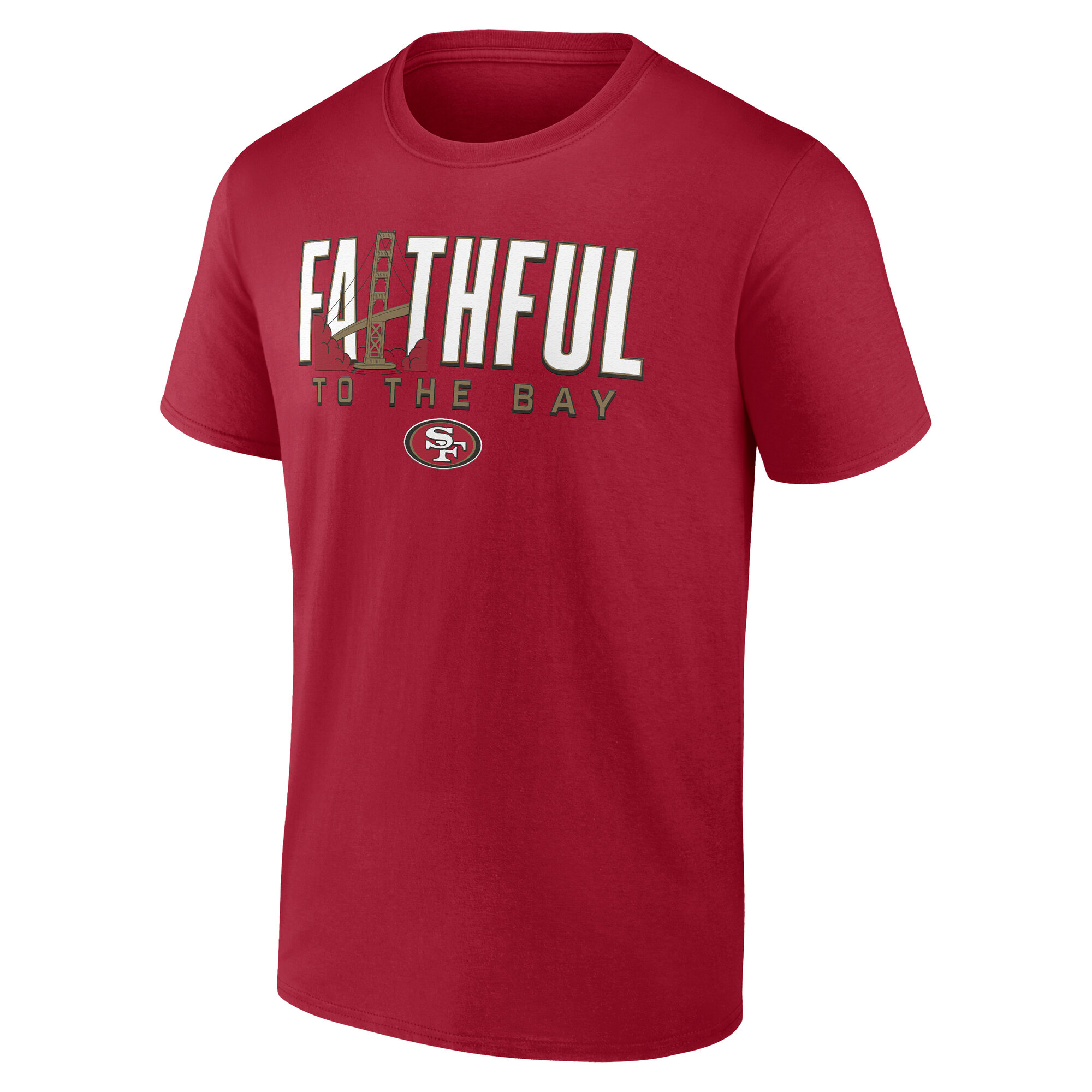 San Francisco 49ers Bright Cardinal Faithful to the Bay Shirt