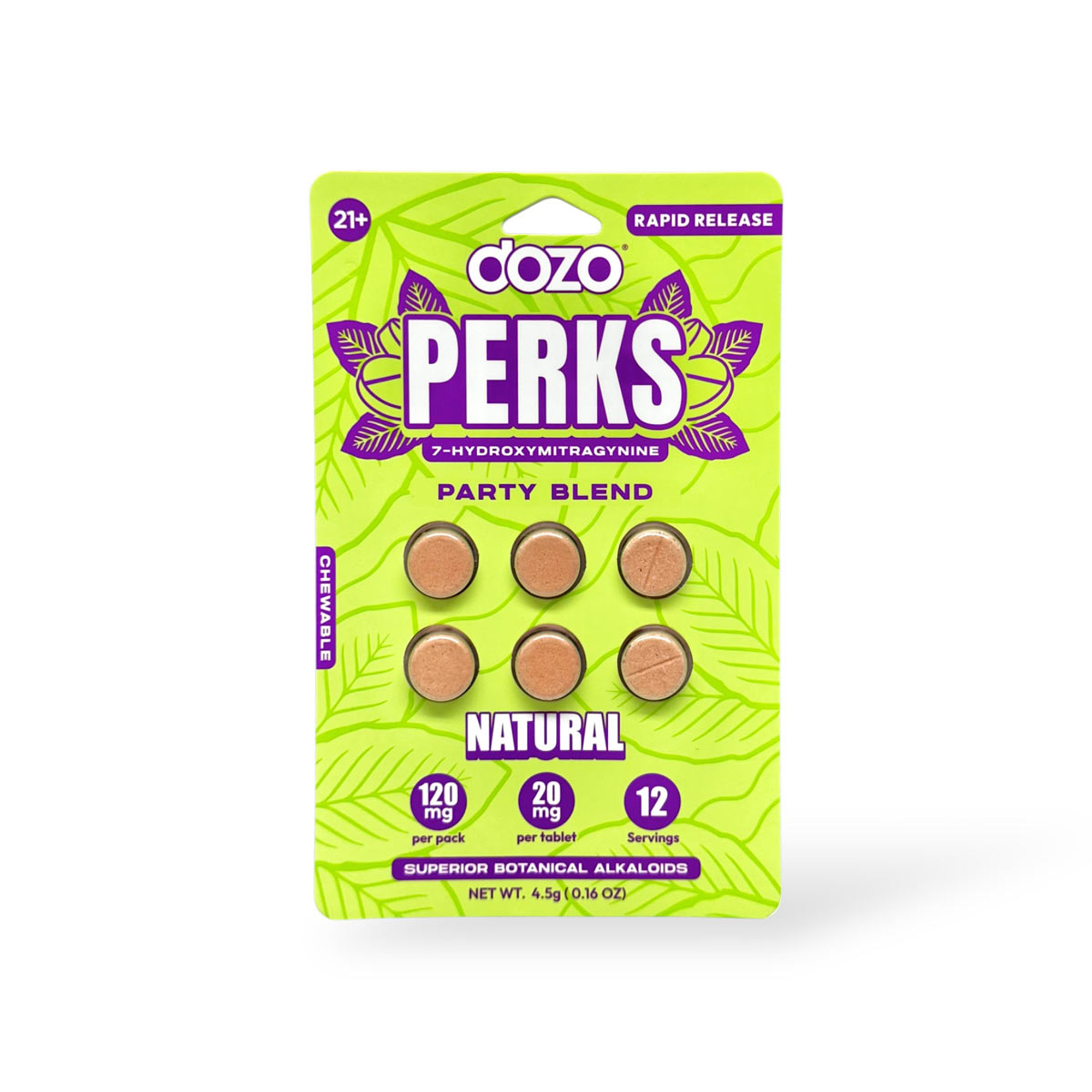 dozo Party Blend Perks 20mg 2 Tablets