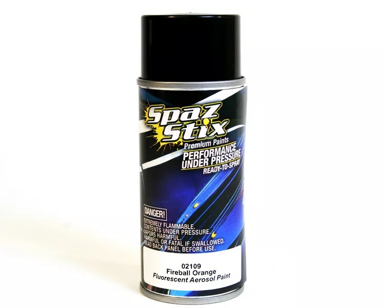 Fireball Orange Fluorescent Aerosol Paint 3.5oz 02109