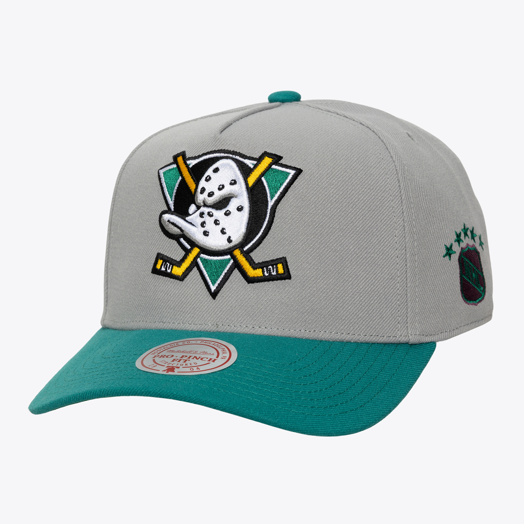 Anaheim Ducks Legendary Mitchell and Ness Away Pro Snapback Hat