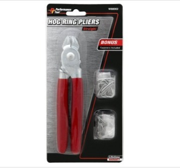 Straight Hog Ring Pliers