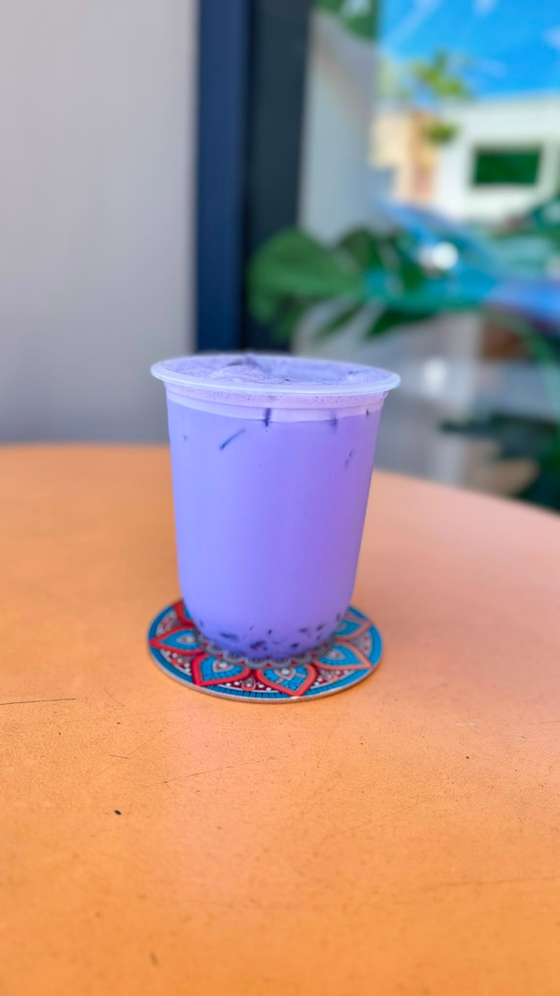 Taro milk tea