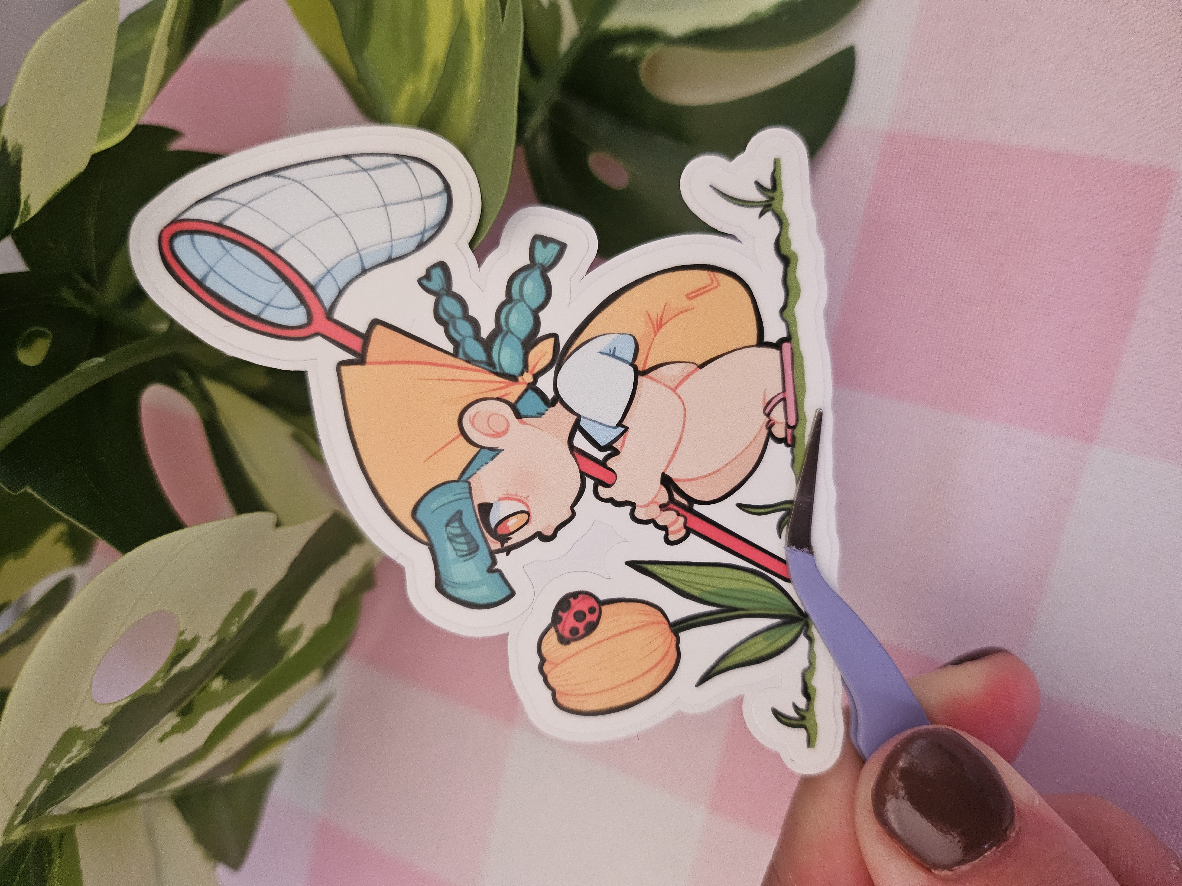 Juno Curious Die Cut Sticker