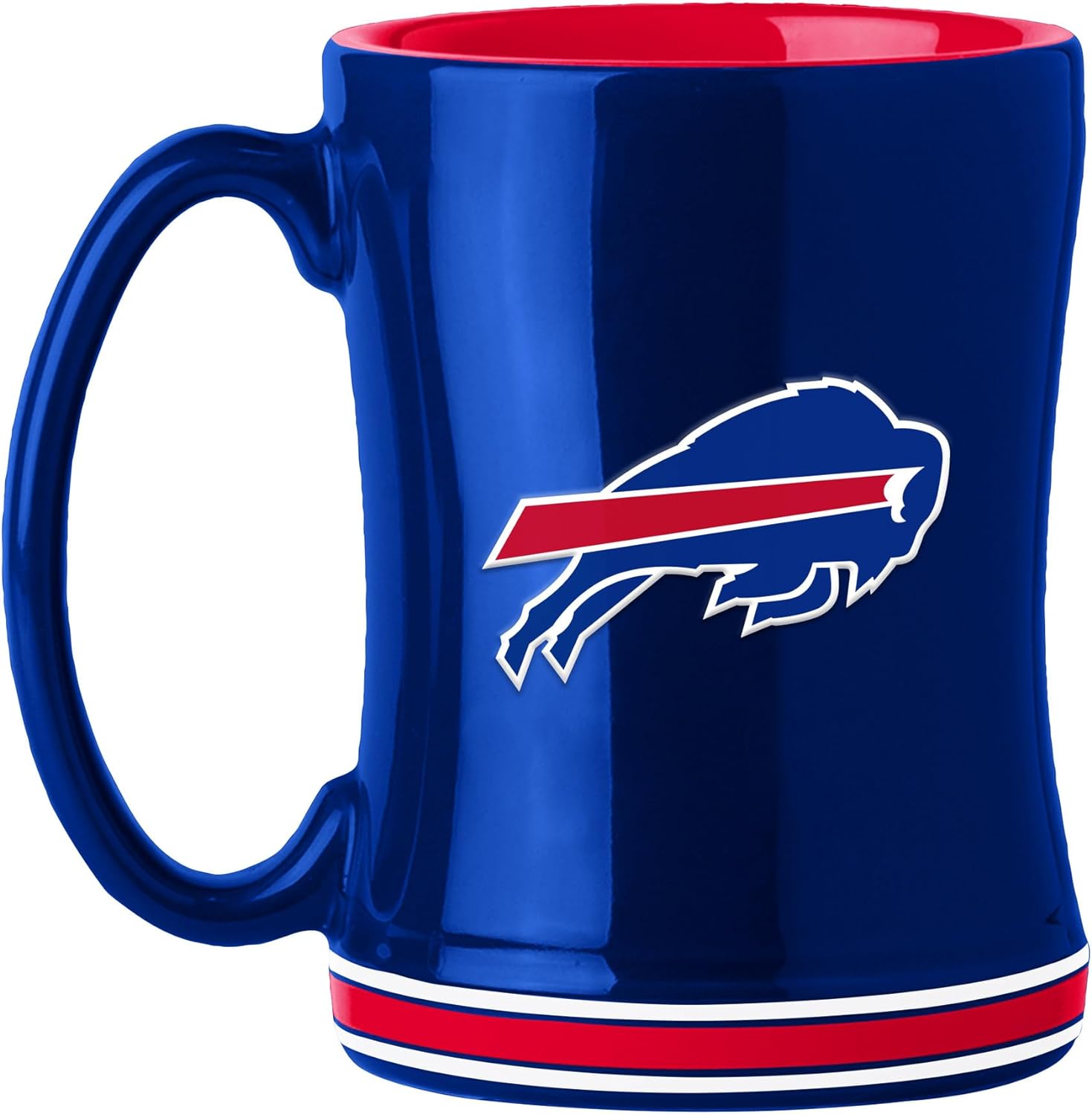 Buffalo Bills Sculpted Coffee Mug 14oz