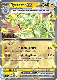 Tyranitar ex 066/197 Double Rare NM