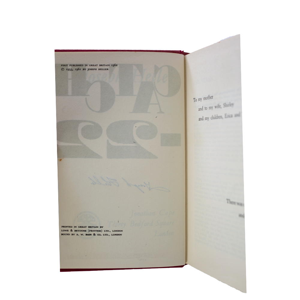 Heller, Joseph -- Catch 22 [Book]