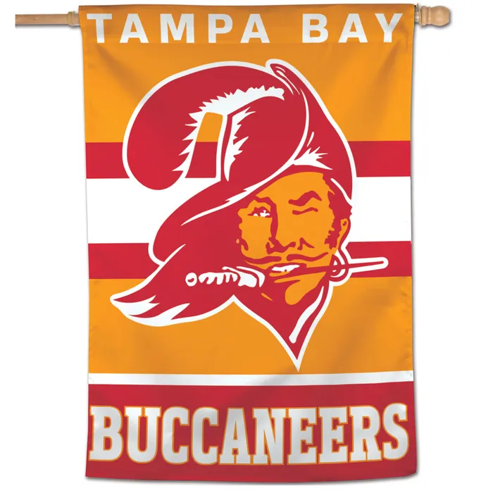 Tampa Bay Buccaneers Retro Vertical House Flag 28x40"