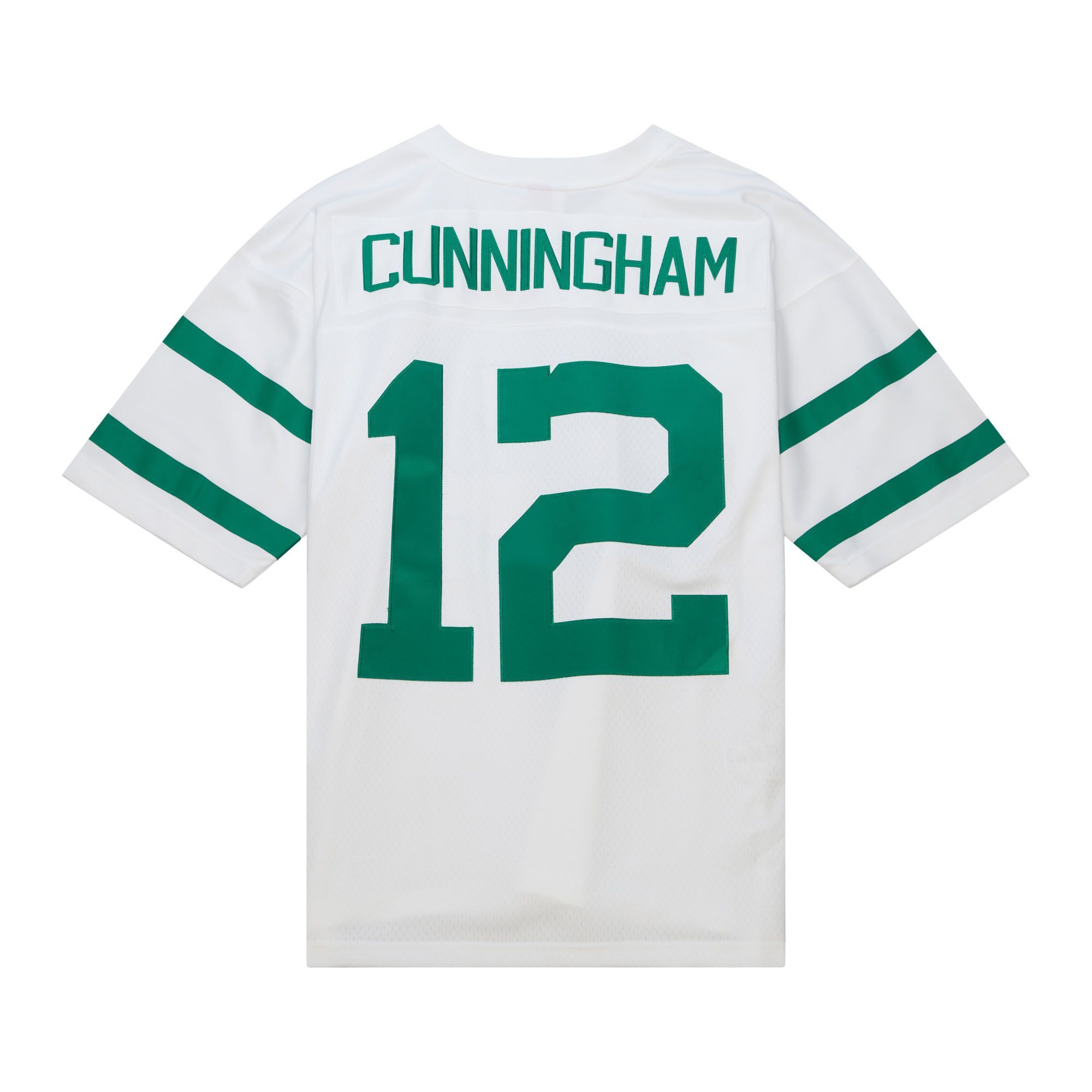 Philadelphia Eagles 1994 Randall Cunningham #12 Mitchell and Ness White Jersey