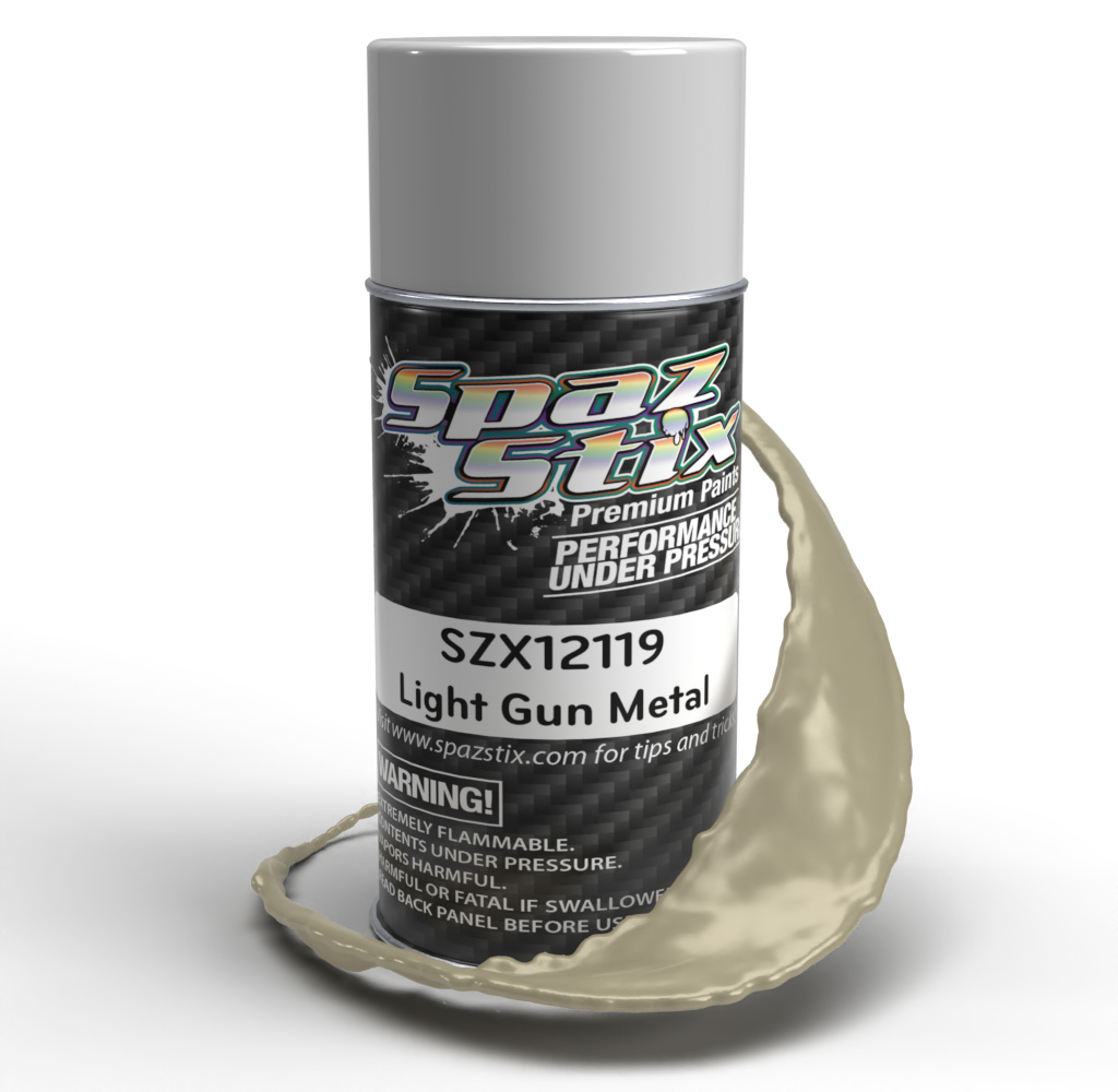 Light Gun Metal Aerosol Paint 3.5oz 12119