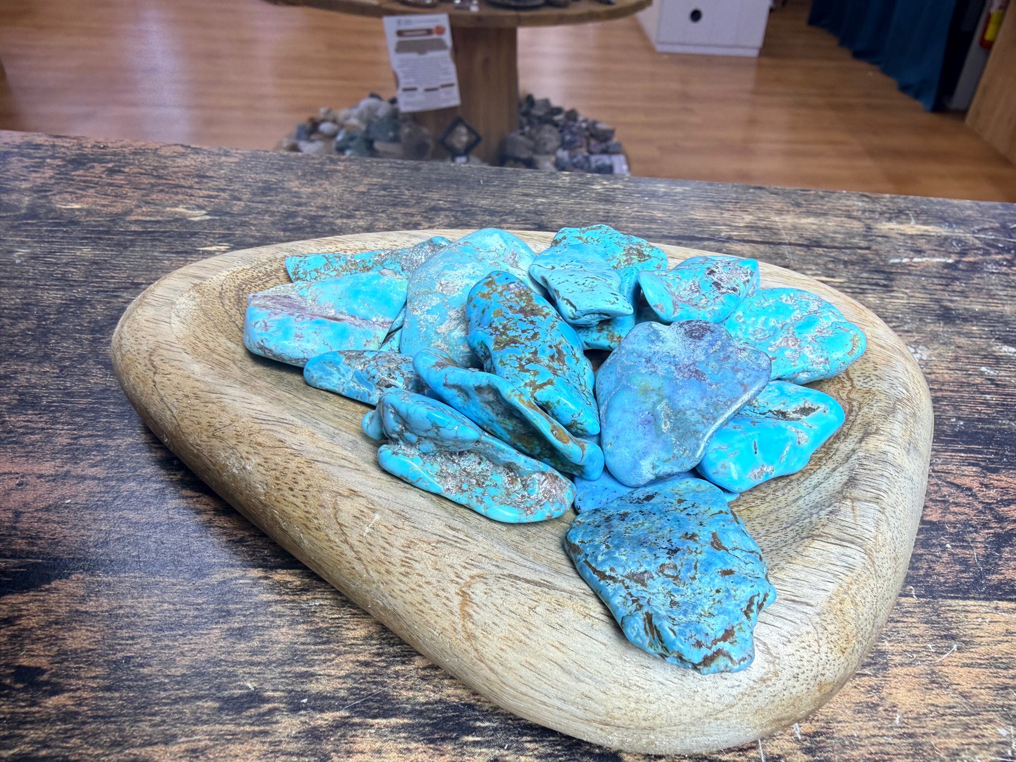 Turquoise, pièce du stock Valence