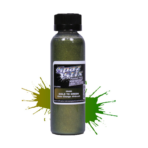 Gold to Green Color Change Airbrush 2oz 05400