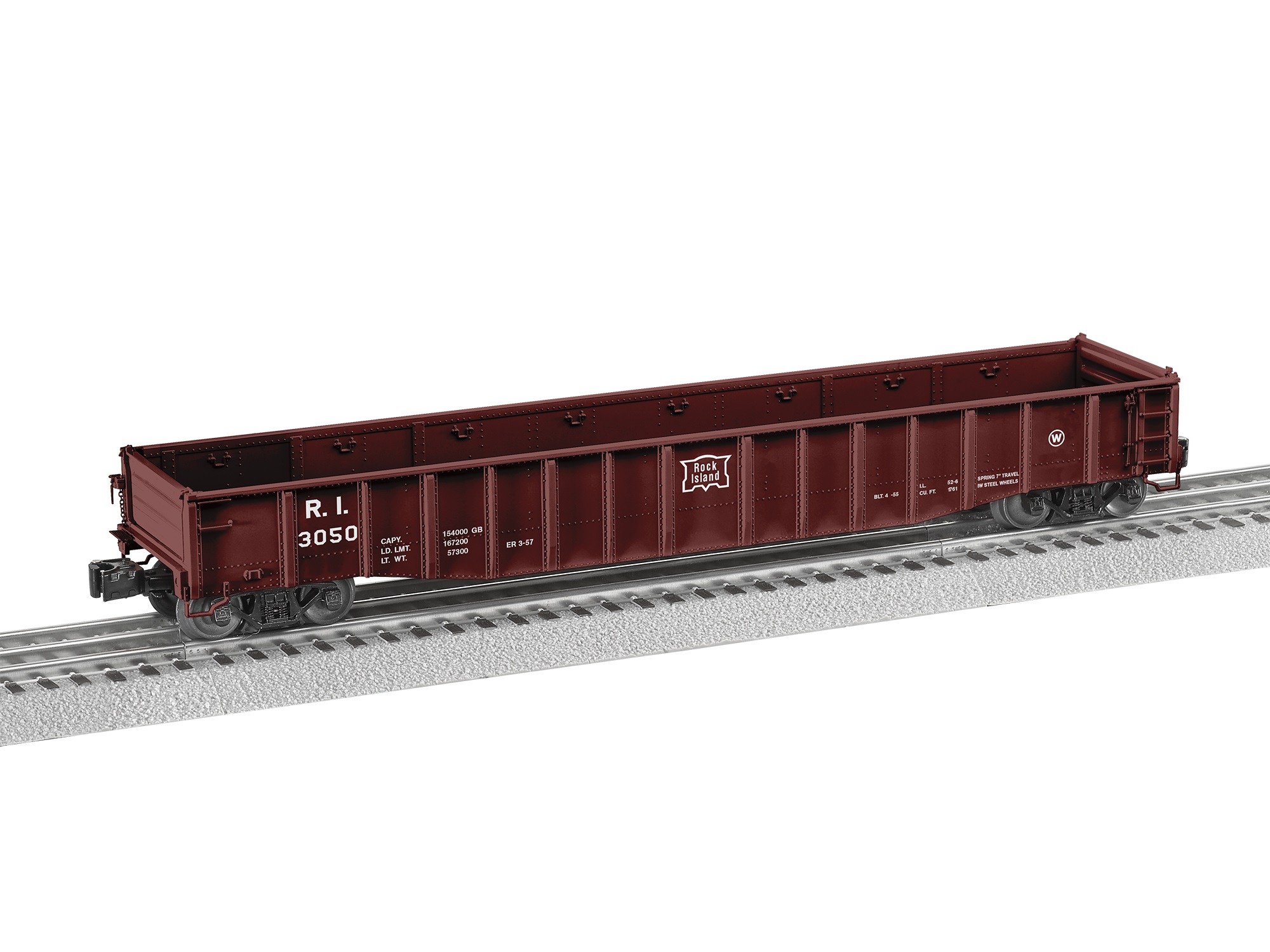 Rock Island PS5 Gondola #3050 2326651 O Scale