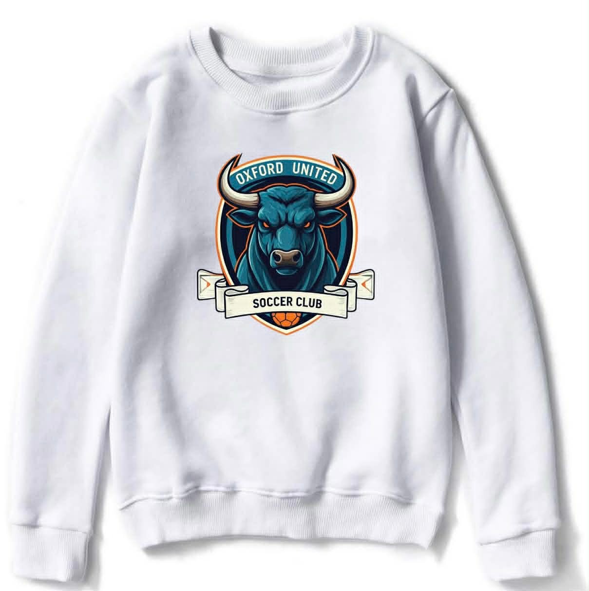 OUSC Crewneck White Large Logo