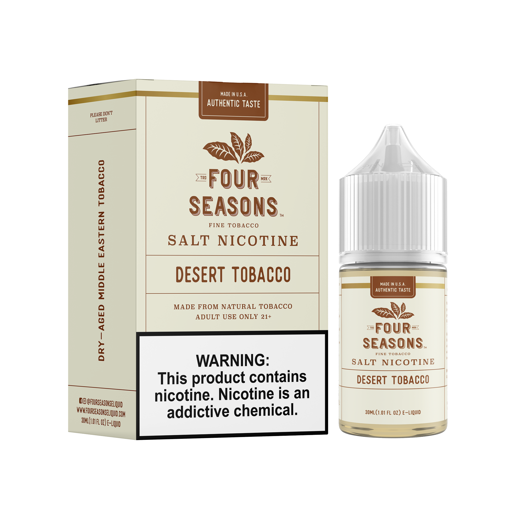 Four Seasons Desert Tobacco 30mg 30ml