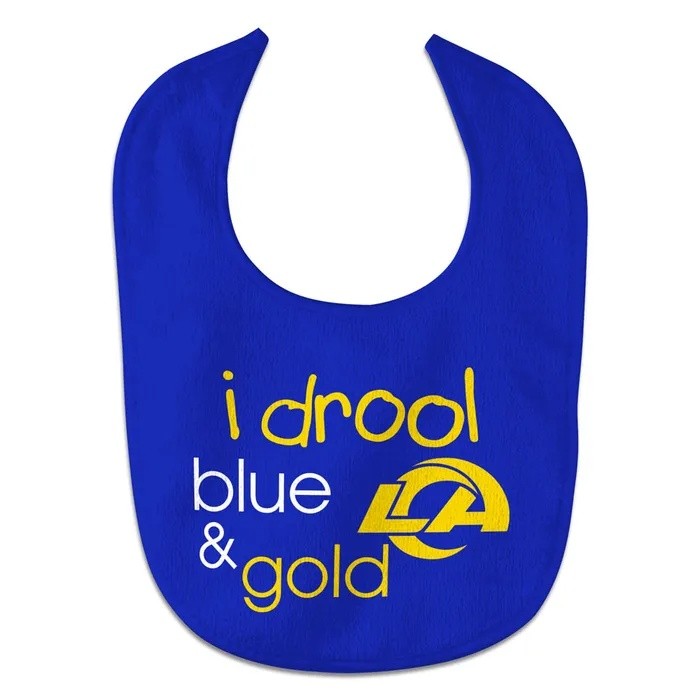 Los Angeles Rams 2026 All Pro Drool Style Baby Bib