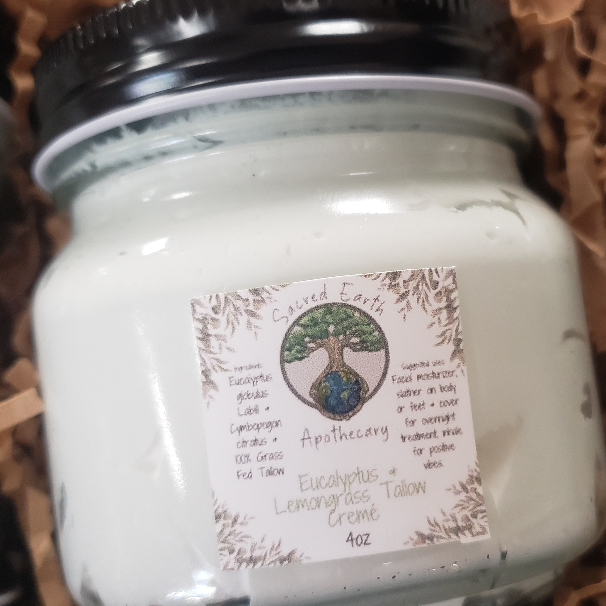 Sacred Earth Apothecary - 8oz Eucalyptus & Lemongrass