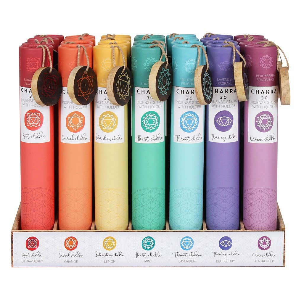Something Different Wholesale - Chakra Incense Tubes
