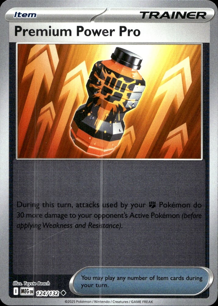 Premium Power Pro - ME01 124/132