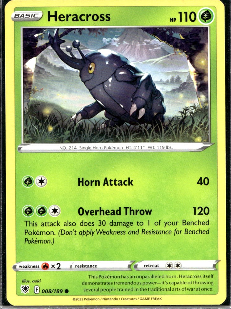Heracross - SWSH10 8/189