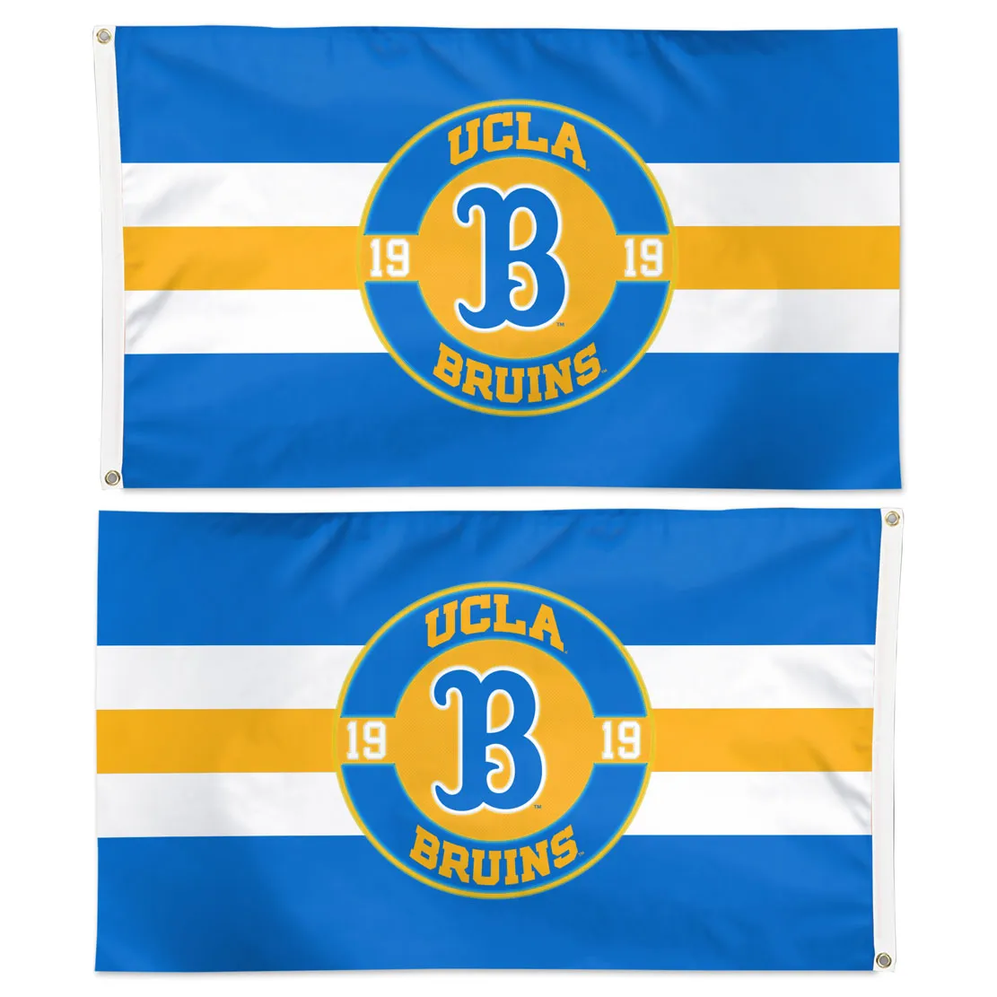 UCLA Bruins Premium 2-Sided Established Applique Flag 3x5'