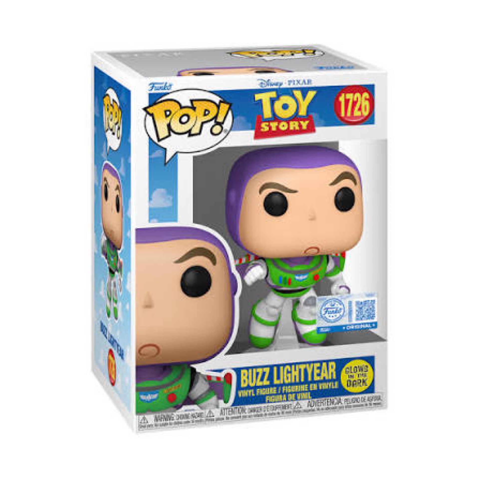 Funko POP! 1726 Buzz Lightyear Glow-in-the-Dark [Alliance Exclusive]