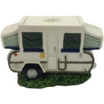 DSCO-Pop Up RV Camper Trailer Miniature Collectible Figurine