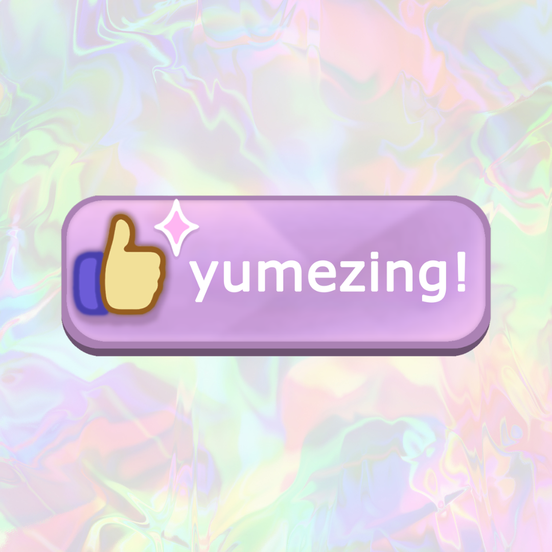 "yumezing" Sticker