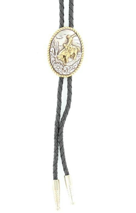 Bolo Oval Buck Horse