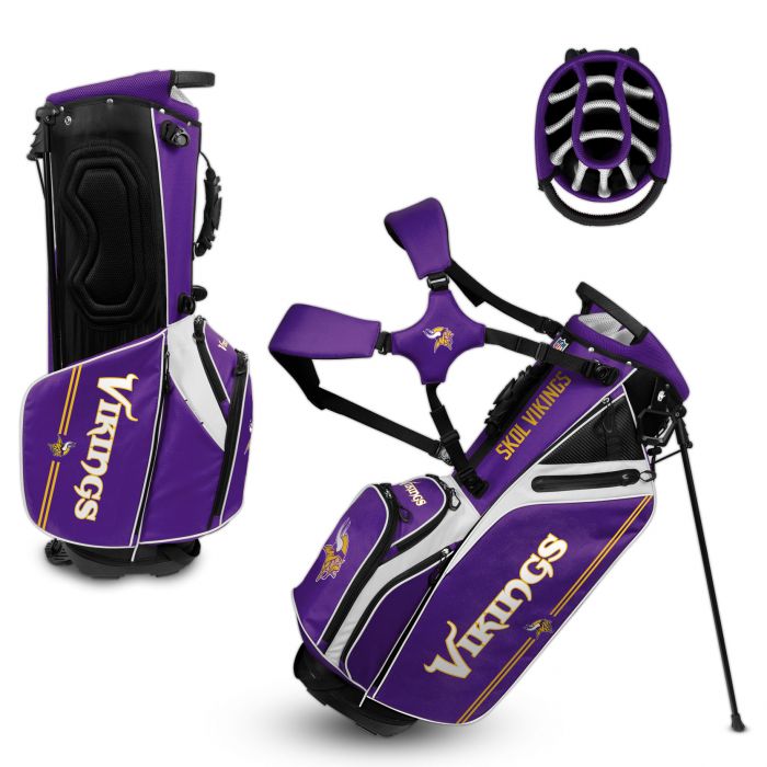 Minnesota Vikings Hybrid Caddie Carry Golf Bag