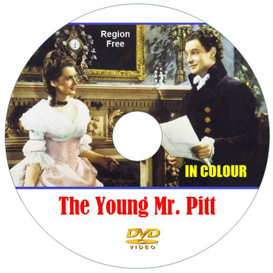 The Young Mr Pitt (1942) in Color. DVD