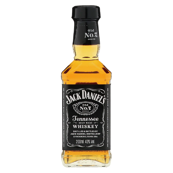 ジャックダニエルブラック(瓶200ml)