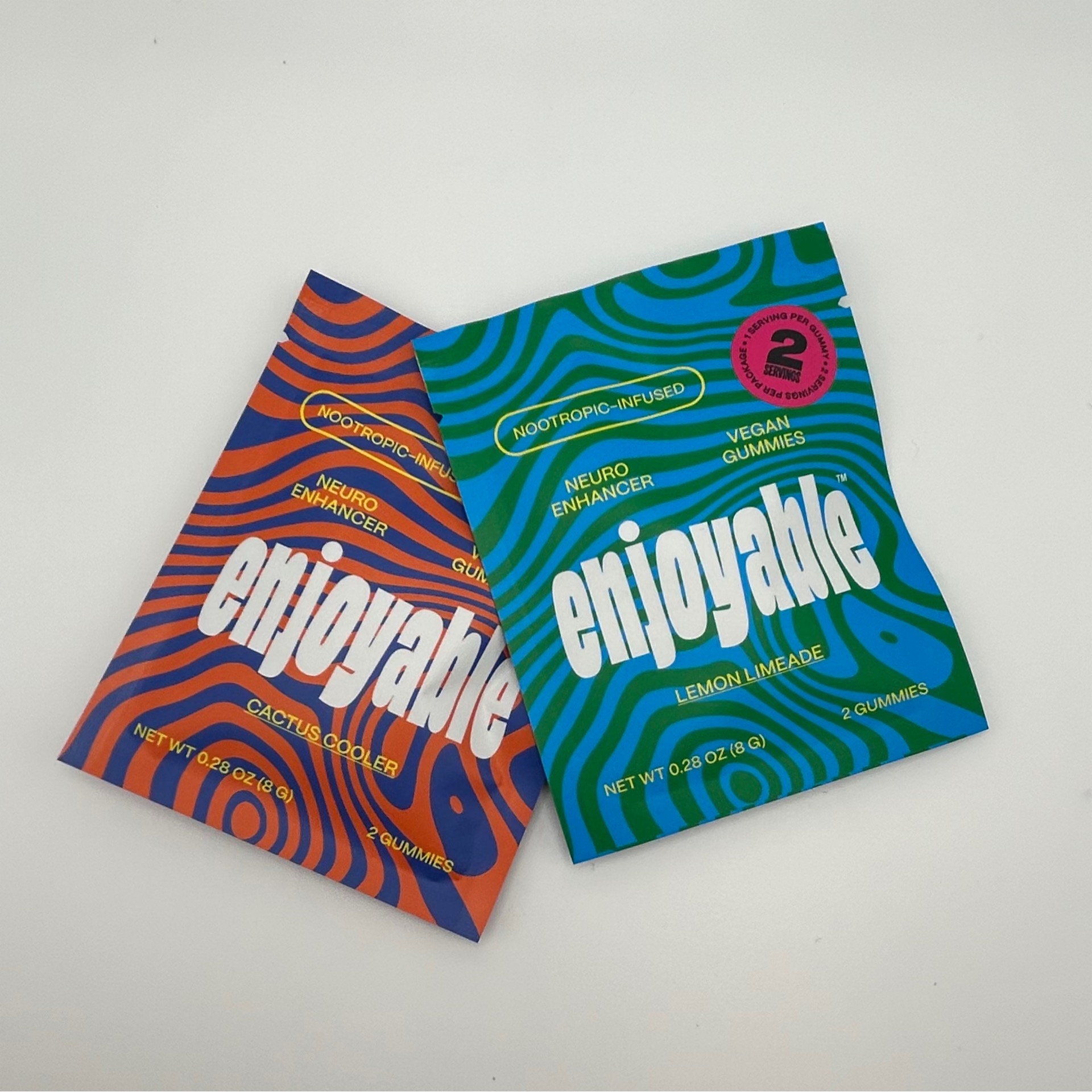 Enjoyable Mushroom Gummies 2pk - Lemon Limeade