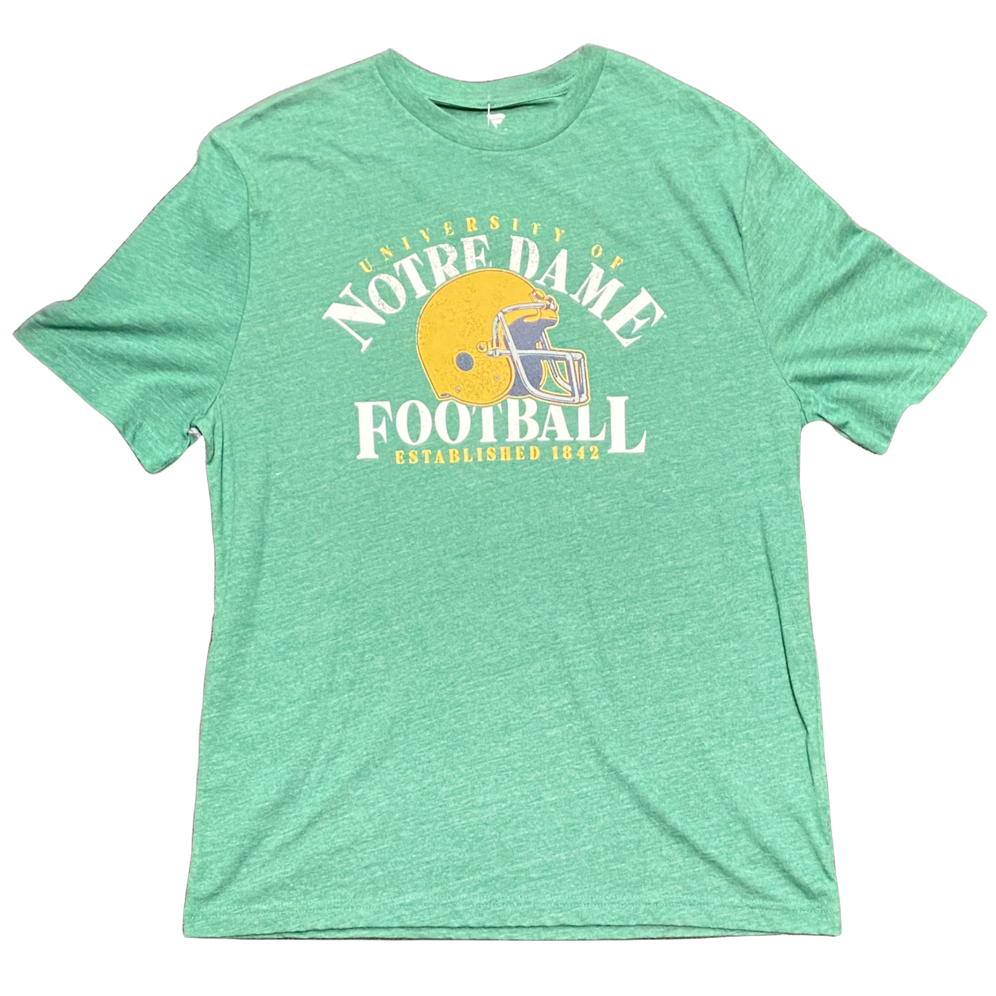 Notre Dame Fighting Irish Green Tri-Blend Shirt