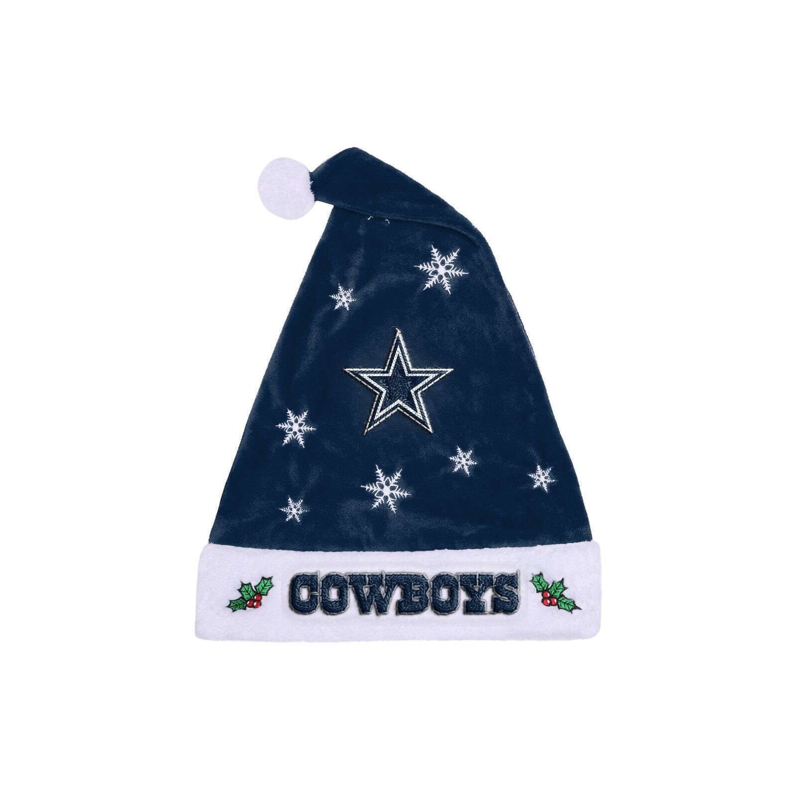 Dallas Cowboys Santa Hat