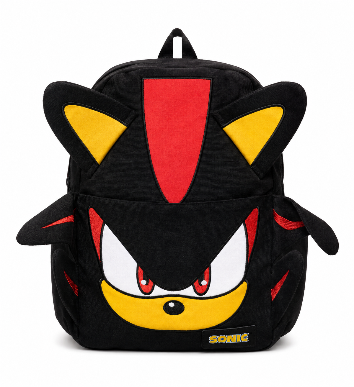 Sonic the Hedgehog Shadow Character Backpack – Black & Red