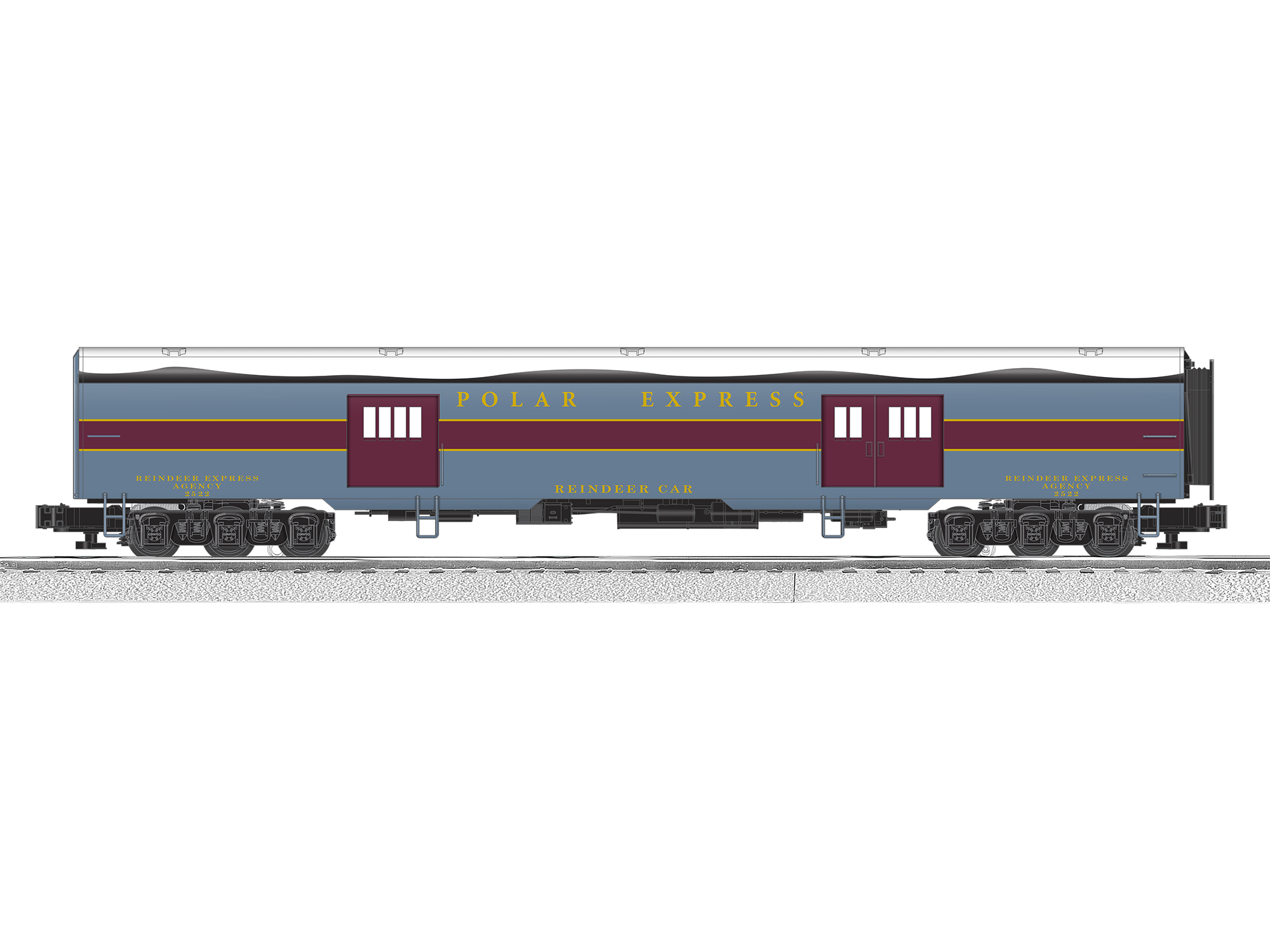 Lionel The Polar Express Vision Reindeer Car 2227590 O Scale