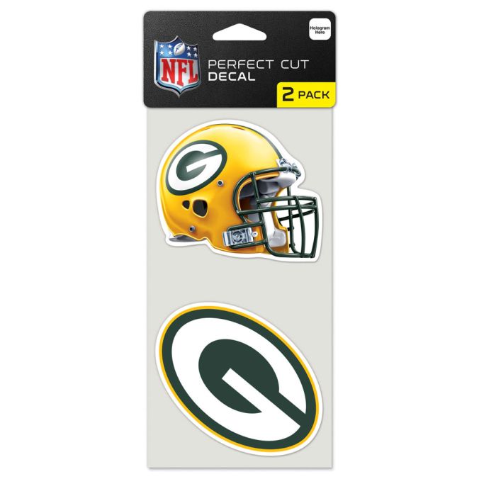 Green Bay Packers Perfect Cut Decals 2 pack