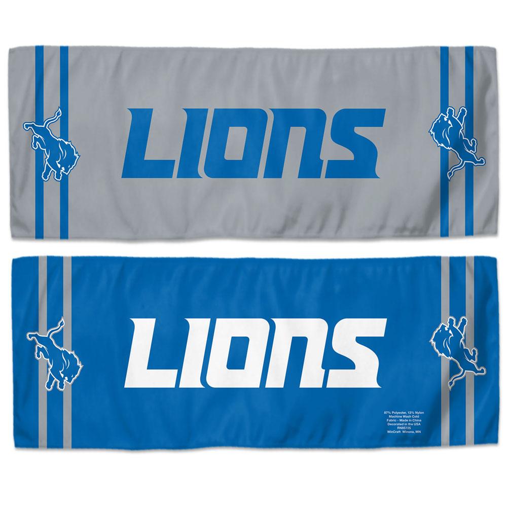 Detroit Lions Cooling Towel 12x30"