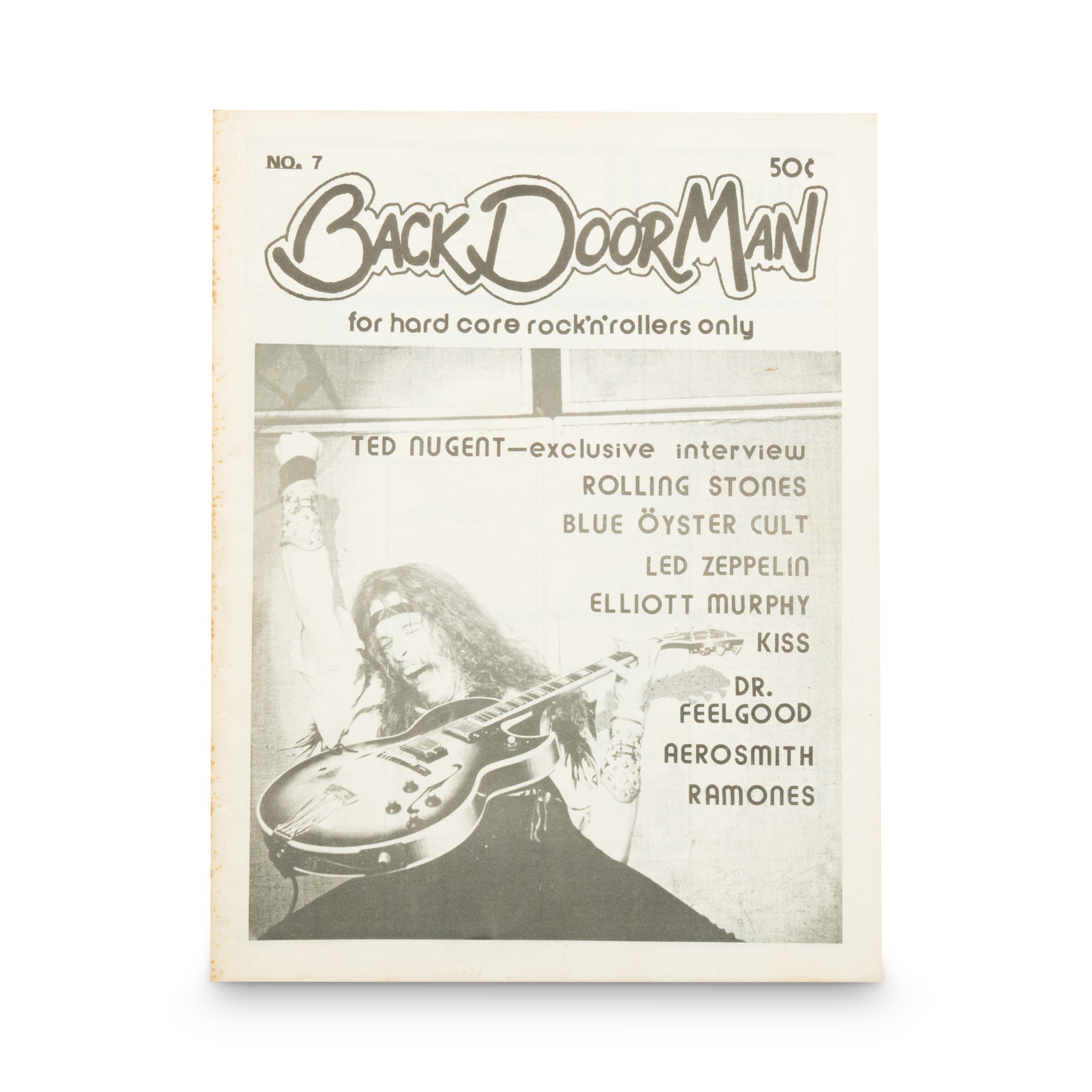Back Door Man -- Issue #7  [Magazine]